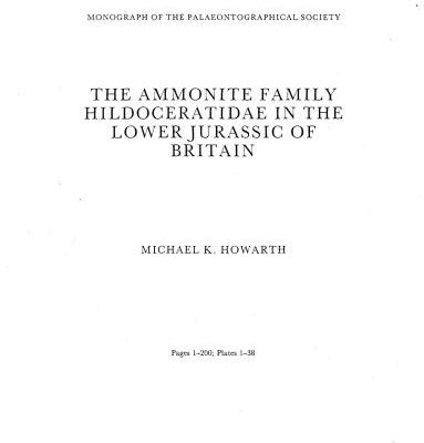 خرید و دانلود نسخه کامل کتاب The ammonite family Hildoceratidae in the Lower Jurassic of Britain. part l et II. Monograph paleont. Soc., London