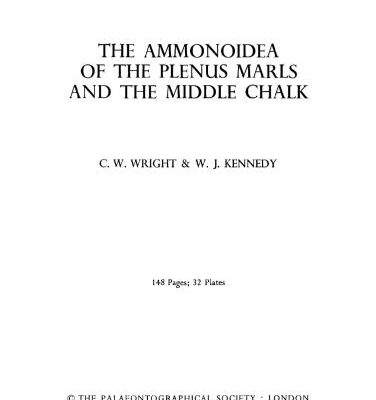 خرید و دانلود نسخه کامل کتاب The Ammonoidea of the Plenus Marls and the Middle Chalk