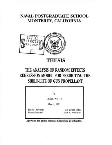 خرید و دانلود نسخه کامل کتاب The analysis of random effects regression model for predicting the shelf-life of gun propellant_68f0ffa1ce986.jpeg خرید و دانلود نسخه کامل کتاب The analysis of random effects regression model for predicting the shelf-life of gun propellant