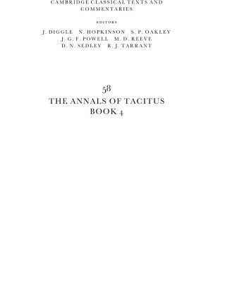 خرید و دانلود نسخه کامل کتاب The Annals of Tacitus Book 4