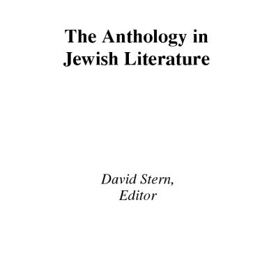 خرید و دانلود نسخه کامل کتاب The Anthology in Jewish Literature