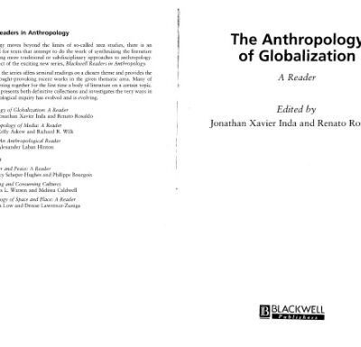 خرید و دانلود نسخه کامل کتاب The Anthropology of Globalization: A Reader (Blackwell Readers in Anthropology)