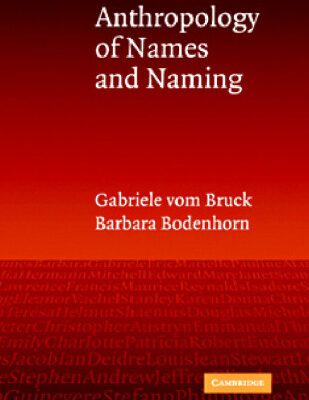 خرید و دانلود نسخه کامل کتاب The Anthropology of Names and Naming