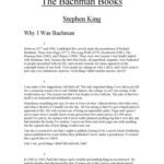 خرید و دانلود نسخه کامل کتاب The Bachman Books