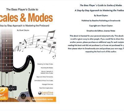 خرید و دانلود نسخه کامل کتاب The Bass Player’s Guide To Scales & Modes.