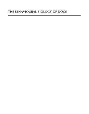 خرید و دانلود نسخه کامل کتاب The Behavioural Biology of Dogs