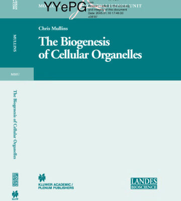 خرید و دانلود نسخه کامل کتاب The Biogenesis of Cellular Organelles