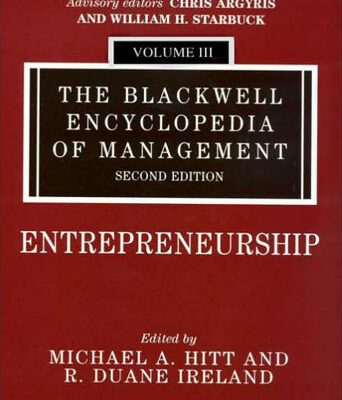 خرید و دانلود نسخه کامل کتاب The Blackwell Encyclopedia of Management, Entrepreneurship (Blackwell Encyclopaedia of Management) (Volume 3)