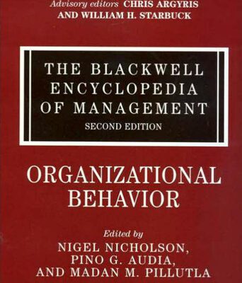 خرید و دانلود نسخه کامل کتاب The Blackwell Encyclopedia of Management, Organizational Behavior (Blackwell Encyclopaedia of Management) (Volume 11)