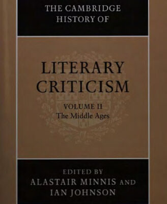 خرید و دانلود نسخه کامل کتاب The Cambridge History of Literary Criticism, Vol. 2: The Middle Ages