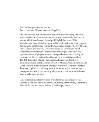 خرید و دانلود نسخه کامل کتاب The Cambridge Introduction to Postcolonial Literatures in English (Cambridge Introductions to Literature)