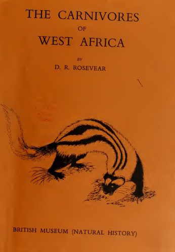 خرید و دانلود نسخه کامل کتاب The Carnivores of west Africa_68e7bc3075377.jpeg خرید و دانلود نسخه کامل کتاب The Carnivores of west Africa