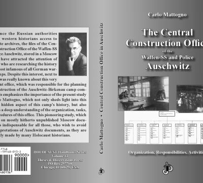خرید و دانلود نسخه کامل کتاب The Central Construction Office of the Waffen-SS and Police Auschwitz: Organization, Responsibilities, Activities