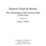 خرید و دانلود نسخه کامل کتاب The chastising of the jealous man (Castía Gilos), translated by Ross G. Arthur