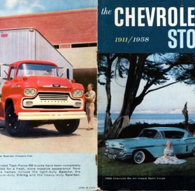 خرید و دانلود نسخه کامل کتاب The Chevrolet Story. 1911 – 1958