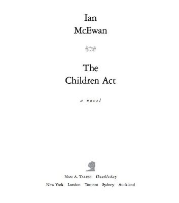 خرید و دانلود نسخه کامل کتاب The Children Act