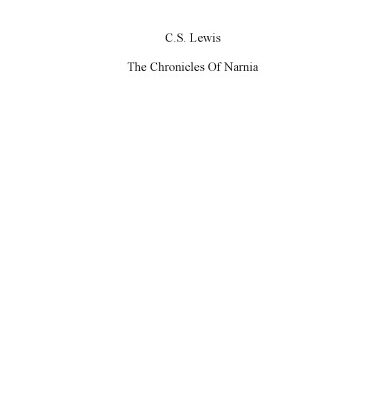 خرید و دانلود نسخه کامل کتاب The Chronicles of Narnia Boxed Set