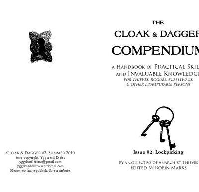 خرید و دانلود نسخه کامل کتاب The Cloak & Dagger Compendium Issue 2 – Lockpicking
