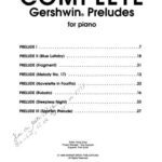 خرید و دانلود نسخه کامل کتاب The Complete Gershwin Preludes For Piano