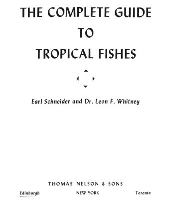خرید و دانلود نسخه کامل کتاب The Complete Guide to Tropical Fishes