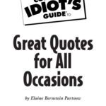 خرید و دانلود نسخه کامل کتاب The Complete Idiots Guide to Great Quotes for All Occasions