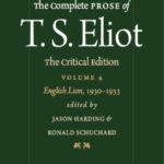 خرید و دانلود نسخه کامل کتاب The Complete Prose of T.S. Eliot – Volume 4 – English Lion, 1930-1933