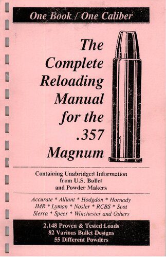 خرید و دانلود نسخه کامل کتاب The Complete Reloading Manual for the .357 Magnum_68f08df0c6931.jpeg خرید و دانلود نسخه کامل کتاب The Complete Reloading Manual for the .357 Magnum