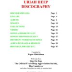خرید و دانلود نسخه کامل کتاب The complete Uriah Heep discography 1970 – 2002
