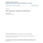 خرید و دانلود نسخه کامل کتاب The Demonic in Ibsen’s ‘The Wild Duck’