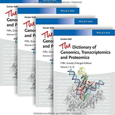 خرید و دانلود نسخه کامل کتاب The Dictionary of Genomics, Transcriptomics and Proteomics