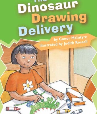 خرید و دانلود نسخه کامل کتاب The Dinosaur Drawing Delivery