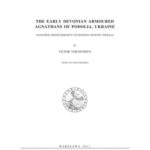 خرید و دانلود نسخه کامل کتاب The Early Devonian armoured agnathans of Podolia, Ukraine