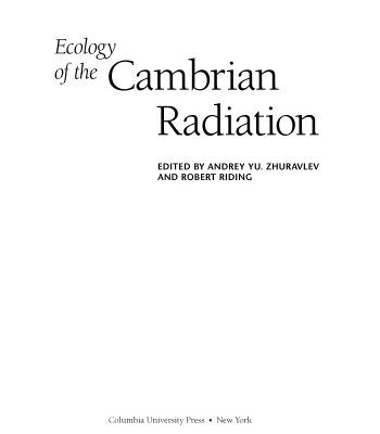 خرید و دانلود نسخه کامل کتاب The Ecology of the Cambrian Radiation