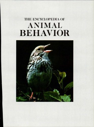 خرید و دانلود نسخه کامل کتاب The Encyclopedia of Animal Behavior (Encyclopedia of Animal Series)_68e7bc4879474.jpeg خرید و دانلود نسخه کامل کتاب The Encyclopedia of Animal Behavior (Encyclopedia of Animal Series)