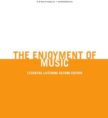 خرید و دانلود نسخه کامل کتاب The enjoyment of music