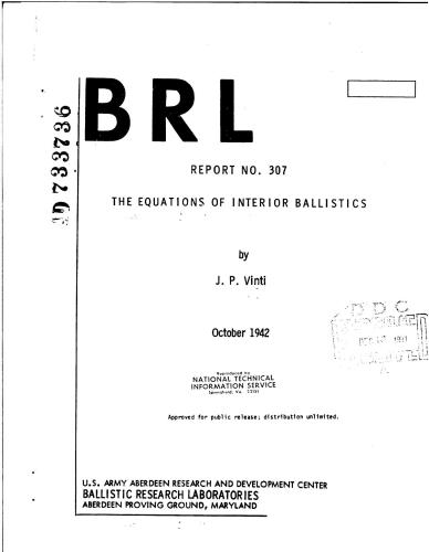 خرید و دانلود نسخه کامل کتاب The equations of interior ballistics_68f124914f516.jpeg خرید و دانلود نسخه کامل کتاب The equations of interior ballistics