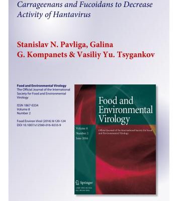 خرید و دانلود نسخه کامل کتاب The experimental research (in vitro) of carrageenans and fucoidans to decrease activity of hantavirus