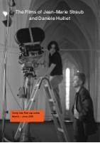 خرید و دانلود نسخه کامل کتاب The Films of Jean-Marie Straub and Danièle Huillet – Pdf