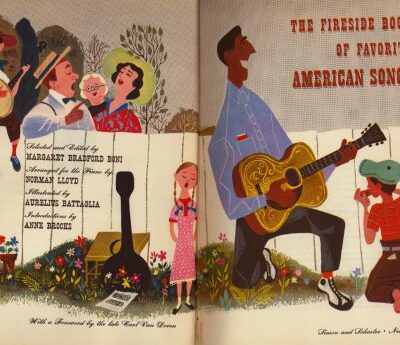 خرید و دانلود نسخه کامل کتاب The Fireside Book of Favorite American Songs