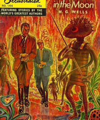 خرید و دانلود نسخه کامل کتاب The First Men in the Moon