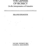 خرید و دانلود نسخه کامل کتاب The Genesis of Secrecy: On the Interpretation of Narrative