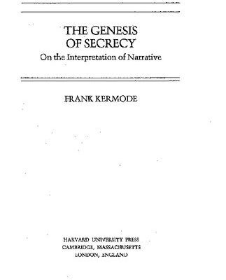 خرید و دانلود نسخه کامل کتاب The Genesis of Secrecy: On the Interpretation of Narrative