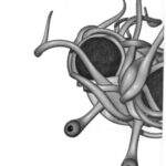 خرید و دانلود نسخه کامل کتاب The gospel of the flying spaghetti monster