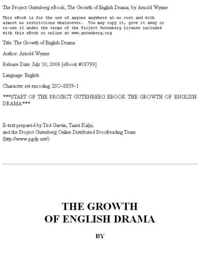 خرید و دانلود نسخه کامل کتاب The Growth of English Drama_68e263f35fcb7.jpeg خرید و دانلود نسخه کامل کتاب The Growth of English Drama