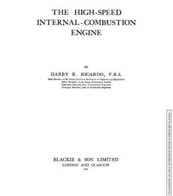 خرید و دانلود نسخه کامل کتاب The High-Speed Internal Combustion Engine