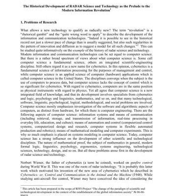 خرید و دانلود نسخه کامل کتاب The Historical Development of RADAR Science and Technology as the Prelude to the Modern Information Revolution (на англ.Горохов В.Г. Историческое развитие радиолокационной науки и техники как прелюдия современной информационной революции)