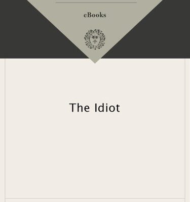 خرید و دانلود نسخه کامل کتاب The Idiot