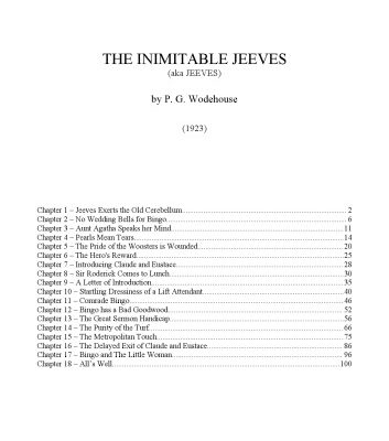 خرید و دانلود نسخه کامل کتاب The Inimitable Jeeves (The Collector’s Wodehouse)
