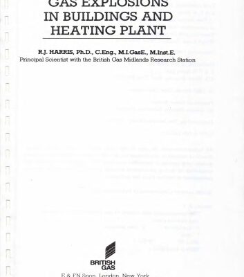 خرید و دانلود نسخه کامل کتاب The Investigation and control of gas explosion in buildings and heating plants