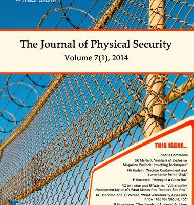 خرید و دانلود نسخه کامل کتاب The Journal of Physical Security Volume 7 Issue 1 – JPS 7(1)